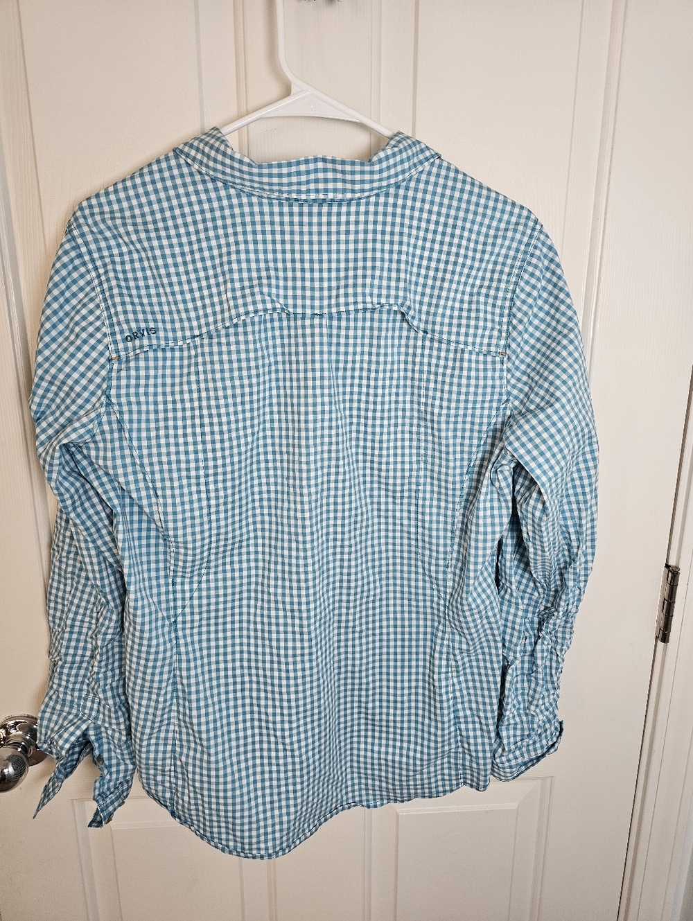 Orvis Women's Open Air/Tradit Plaid Long-Sleeve Shirt Spring Color Bundle Size L - Picture 5 of 12